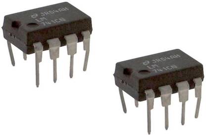 Zigshash IC 741 OP-AMP IC Electronic Components Electronic Hobby Kit