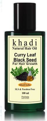 PreVeda Black Seed & Curry Leaf fast hair growth Oil with best oils for anti-hair fall Hair Oil
