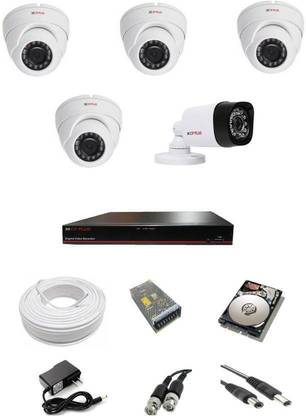 CP PLUS 2.4 MP 8 CH DVR Kit Security Camera