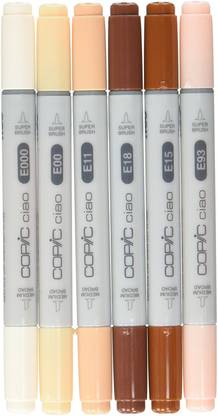 COPiC Markers Skin Set of 6