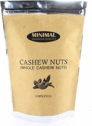 Minimal Whole Cashew Nuts,250g Cashews