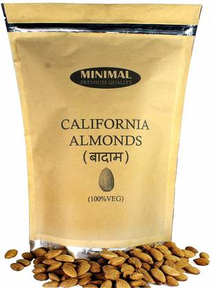 Minimal California Almonds,500g Almonds