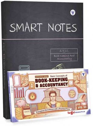 Std. 12th Book Keeping and Accountancy Basic Concepts and Question Book Combo, Commerce (Maharashtra Board)