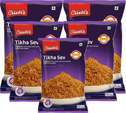 Chheda's Tikha Sev 170g Pack of 5