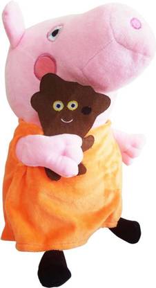 SWARA COLLECTION Peppa Pig 45 CM Big Size Kid's Favourite Soft Toys  - 45 cm