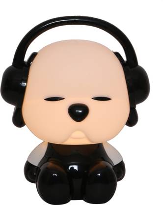Zahab Cute Black & White Colour Cartoon Characters Kids Table Lamp/ Desk lamp/ Night Lamp