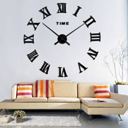 ORA CLOCK Analog 120 cm X 120 cm Wall Clock