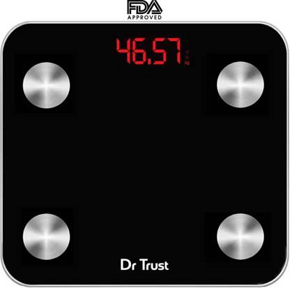 Dr Trust Smart Connect Body Composition Monitor Fat Analyzer & Weighing Scale Body Fat Analyzer Weighing Scale