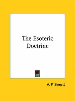The Esoteric Doctrine