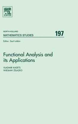 Functional Analysis and Its Applications