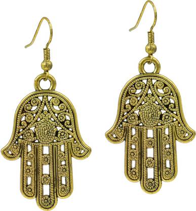 Memoir Brass Earring Set