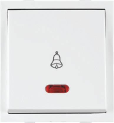ANCHOR Roma Door Bell switch 10 A One Way Electrical Switch