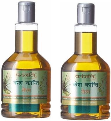 PATANJALI Kesh Kanti Hair Oil - 300 ml - Pack of 2 Hair Oil