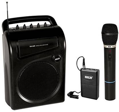 Ahuja PORTABLE SPEAKER CUM AMPLIFIER WITH 1 CORDLESS MIC, INBUILT RECHARGEABLE BATTERIES WA620 25 W Home Theatre