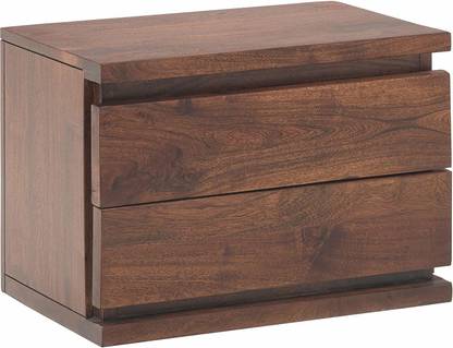 pipercrafts PIPER-BST-10013 Solid Wood Bedside Table