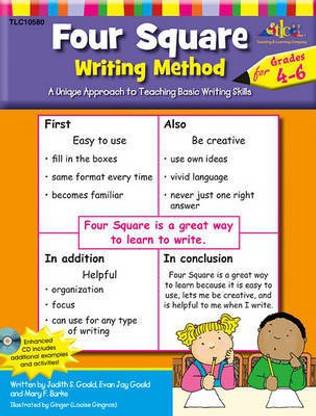 Four Square: Writing Method Grades 4-6 W/Enhanced CD