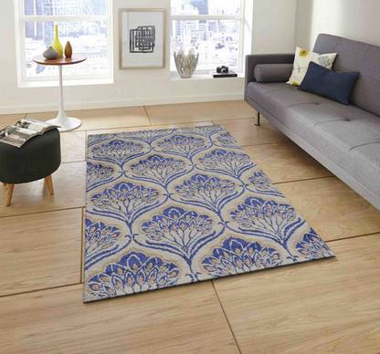 PRESTO Blue Polyester Carpet