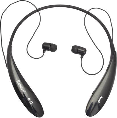 Robotek Wireless Headphones Smart Sports Earphone w/ Mic Bluetooth Gaming