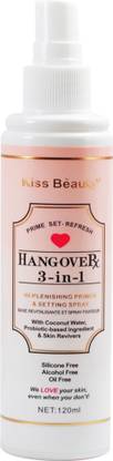 Kiss Beauty Hangover 3-In-1 Replenishing Primer & Setting Spray-2039 Primer  - 120 ml