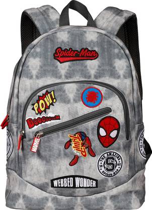 Spiderman Webbed Wonder Canvas 44cm Secondary (Secondary 3rd Std Plus) School Bag