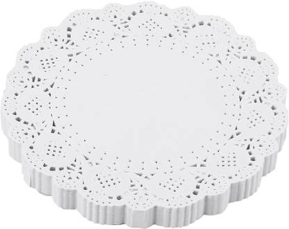 BashNSplash White Lace Paper doilies 5.5 Inch