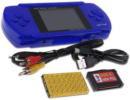 kluzie PVP PLAYSTATION DESIGN VIDEO GAME 8 GB with Mario, DR MARIO, CONTRA, CRICKET GAME, TURTLE, SUPER MARIO, OTHER 3000 FAMOUS GAMES