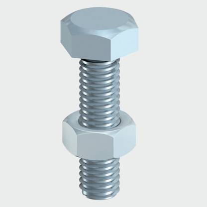 Mf Nut & Bolt Set 16 X 100 F.T SS
