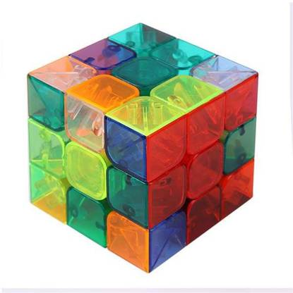 Magic cube e 3x3 Transparent Justin's cube 1 Pieces