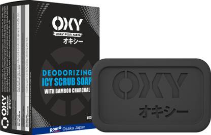 oxy Deodorizing Icy Scrub Soap (Pack of 2)