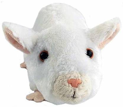 Shelter Pets Series One: Chunk The Rat - 10" White Siamese Rat Plush Toy Stuffed Animal - Based on Real-Life Adopted - Benefiting The Animal s They were Adopted from  - 3.6 inch