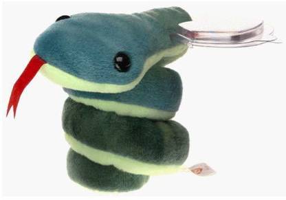 TY Beanie Baby - HISSY the Snake  - 2.4 inch