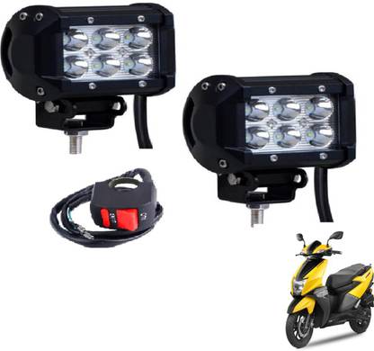 AUTYLE AU-VLB- CT6LD2P-163 NTO Q Headlight Motorbike LED for TVS (12 V, 18 W)