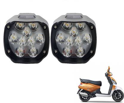 MOCKHE VLB-SLN9LED-123 Headlight Motorbike LED for Mahindra (12 V, 10 W)