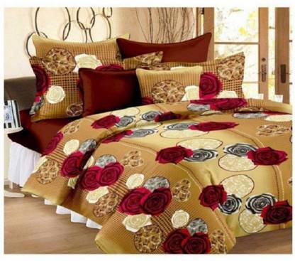 ASTRICA FAB 521 TC Polycotton Double 3D Printed Flat Bedsheet
