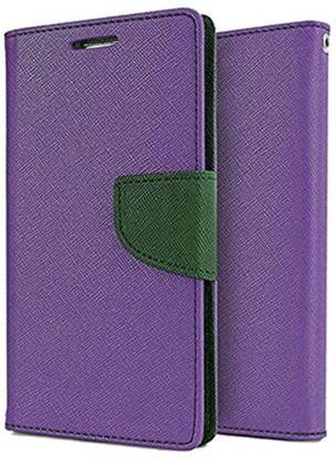 OTOVON Flip Cover for Motorola Moto G4 Plus - Purple