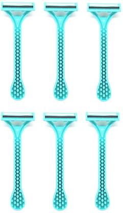 GJSHOP Shaving Razor For Girls Only Disposable Razor_04 (Pack of 6), Women