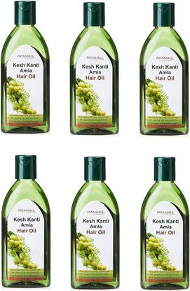 PATANJALI Kanti Amla Hair Oil - 100 ml - (Pack of 6) Hair Oil