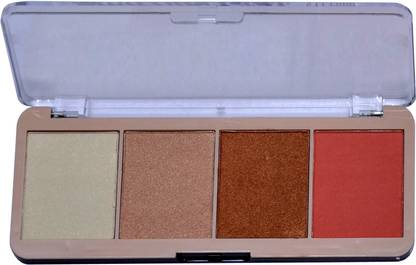 Professional 4 in 1 Amazing Highlighter Contour Blush Makeup Palette-01 Highlighter
