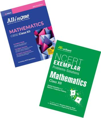 Arihant All In One CBSE Mathematics & NCERT Exemplar For Class 12. A Set Of Two Books For Complete Preparation For Those Students Who Are Studying In Class 12