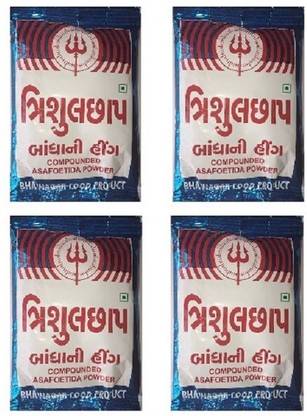 Trishul Compounded Asafoetida Powder (Hing) - 1 KG (250 GM x 4)