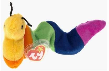 Beanie Babies TY Baby - INCH the Inchworm [Toy]  - 1.8 inch