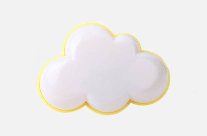 WORA Night Lamps White Cloud Kids Room Automatic Light Sensor LED Night Light Plug-in Night Lamp