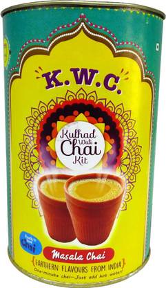kulhad wali chai Kulhad Chai Black Pepper, Spices, Cloves, Ginger, Cardamom Instant Tea Tin