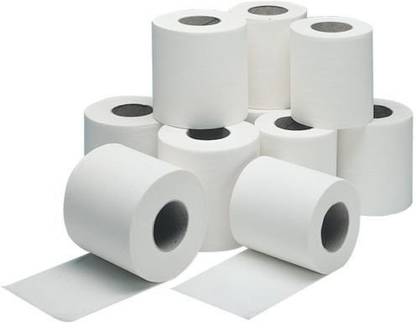 PAPYRUS Premium Quality Naturally Soft (10 Rolls) Toilet Paper Roll (2 Ply, 250 Sheets) Toilet Paper Roll