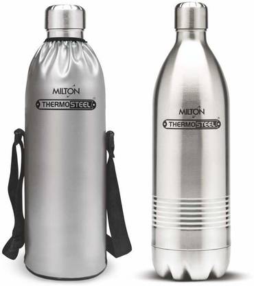 MILTON steel water bottle 2 litre 2000 ml