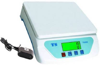 Khargadham TS_500 30Kg Digital Electronic Kitchen Scale with Tare Function With Adapter Digital Multi-Purpose Weighing Scale