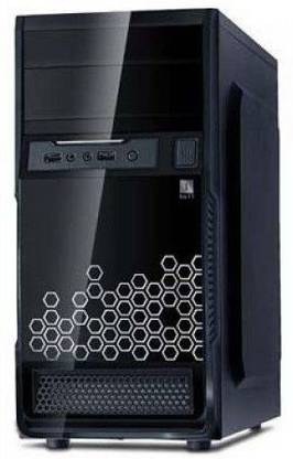 iball President Mid-Tower Cabinet with USB 2.0 Ports Compatible with Computer