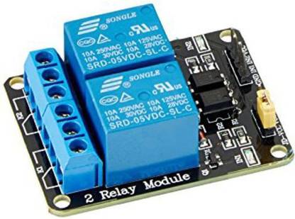 CE calcutta electronics 2-Channel 5V Relay Module Electronic Components Electronic Hobby Kit