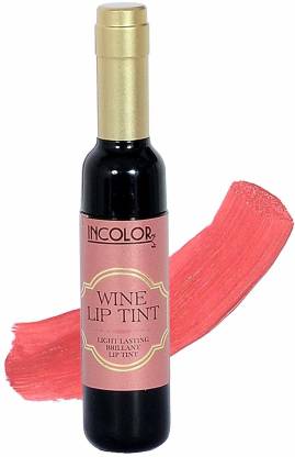 INCOLOR Wine Lip Tint, 9 Peach Peak, 6ml