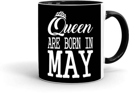 MUGKIN Black-IB273 Ceramic Coffee Mug